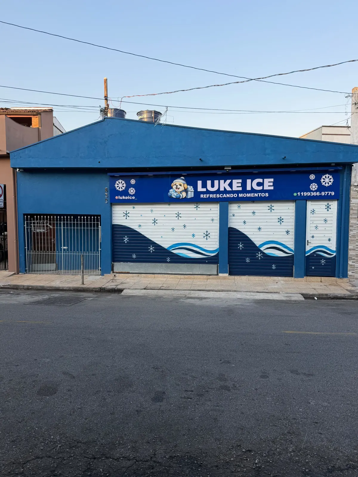 Fachada da Luke Ice em Osasco