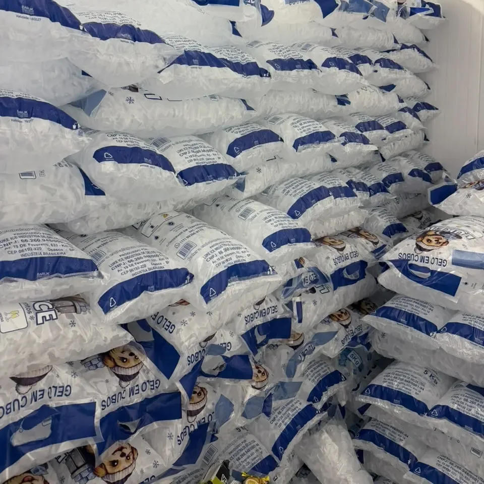 Pacotes de gelo Luke Ice para kits com carvão